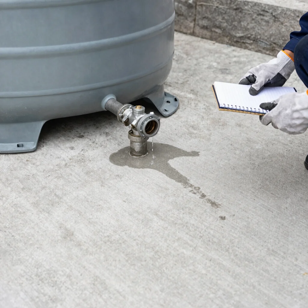 How To Trace A Water Tank Leak